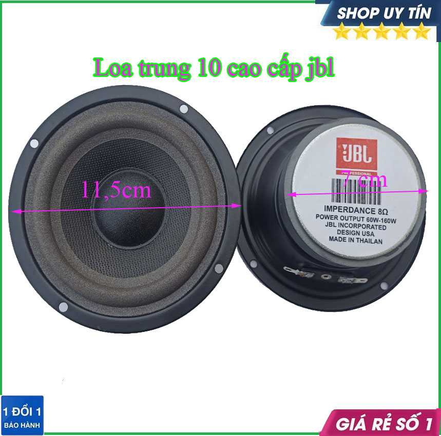 Loa mid 10 coi 25 từ 70 trung kín