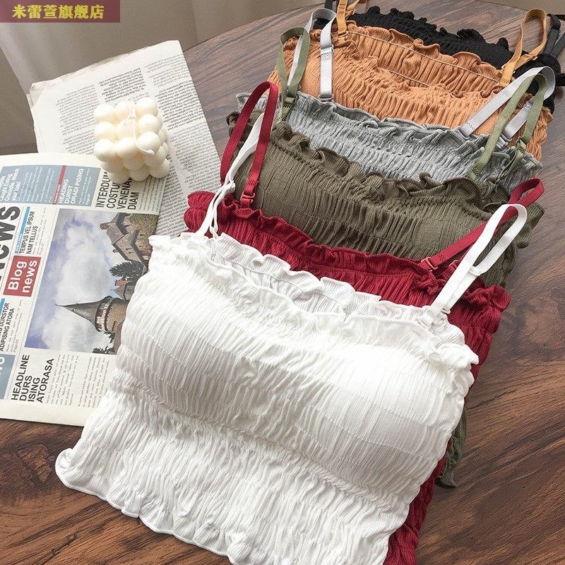 [HCM]bra ren  xếp li bánh bèo. bra