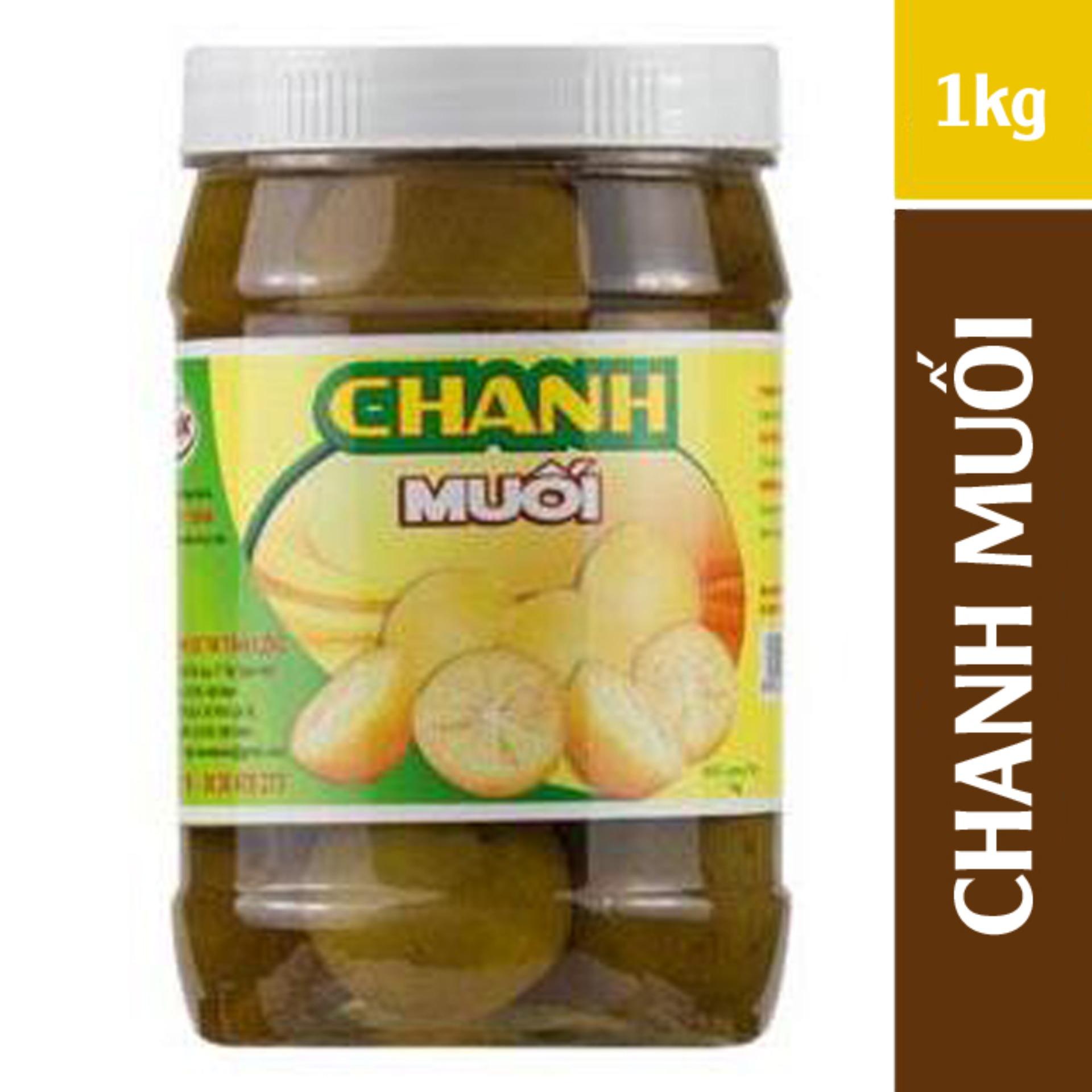 Chanh muối trái Tấn Lộc hũ 1kg