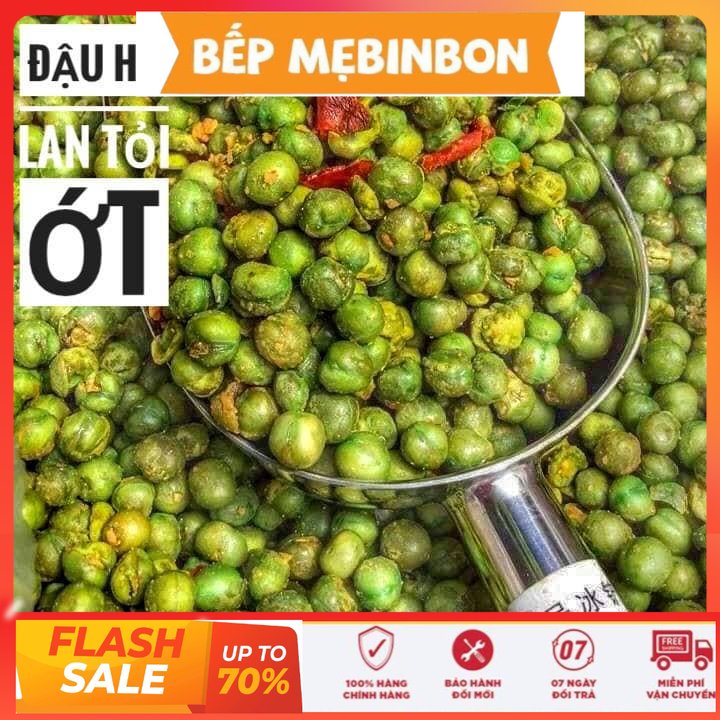 đậu hà lan tỏi ớt 500g