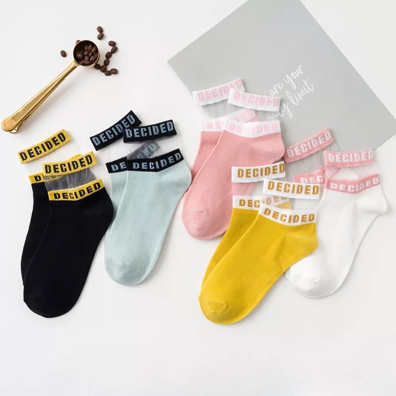 ComBo 5 đôi vớ nữ cotton cao cấp( vớ siêu co giãn, thắm hút tốt)