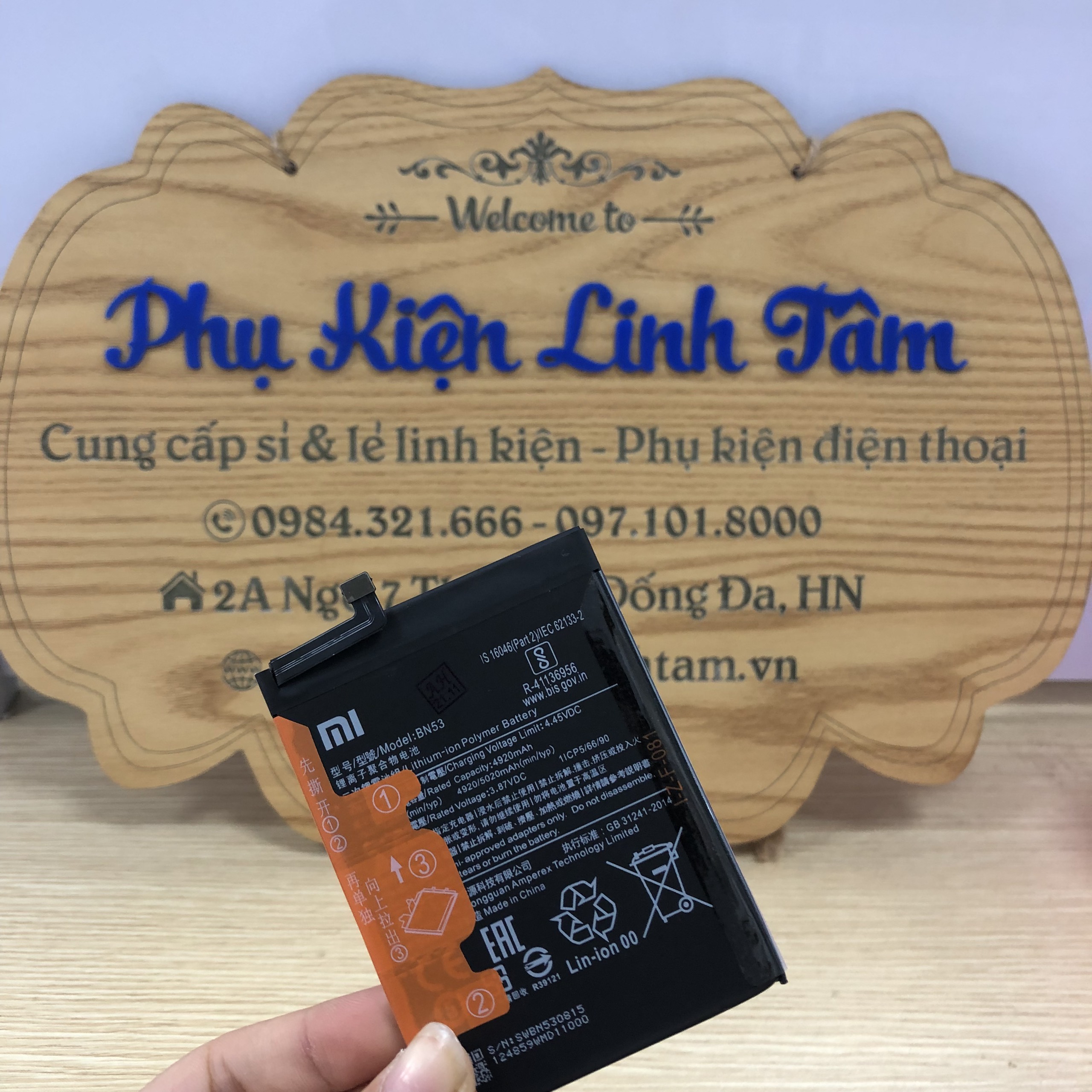 Pin Xiaomi Redmi Note 9 Pro BN53