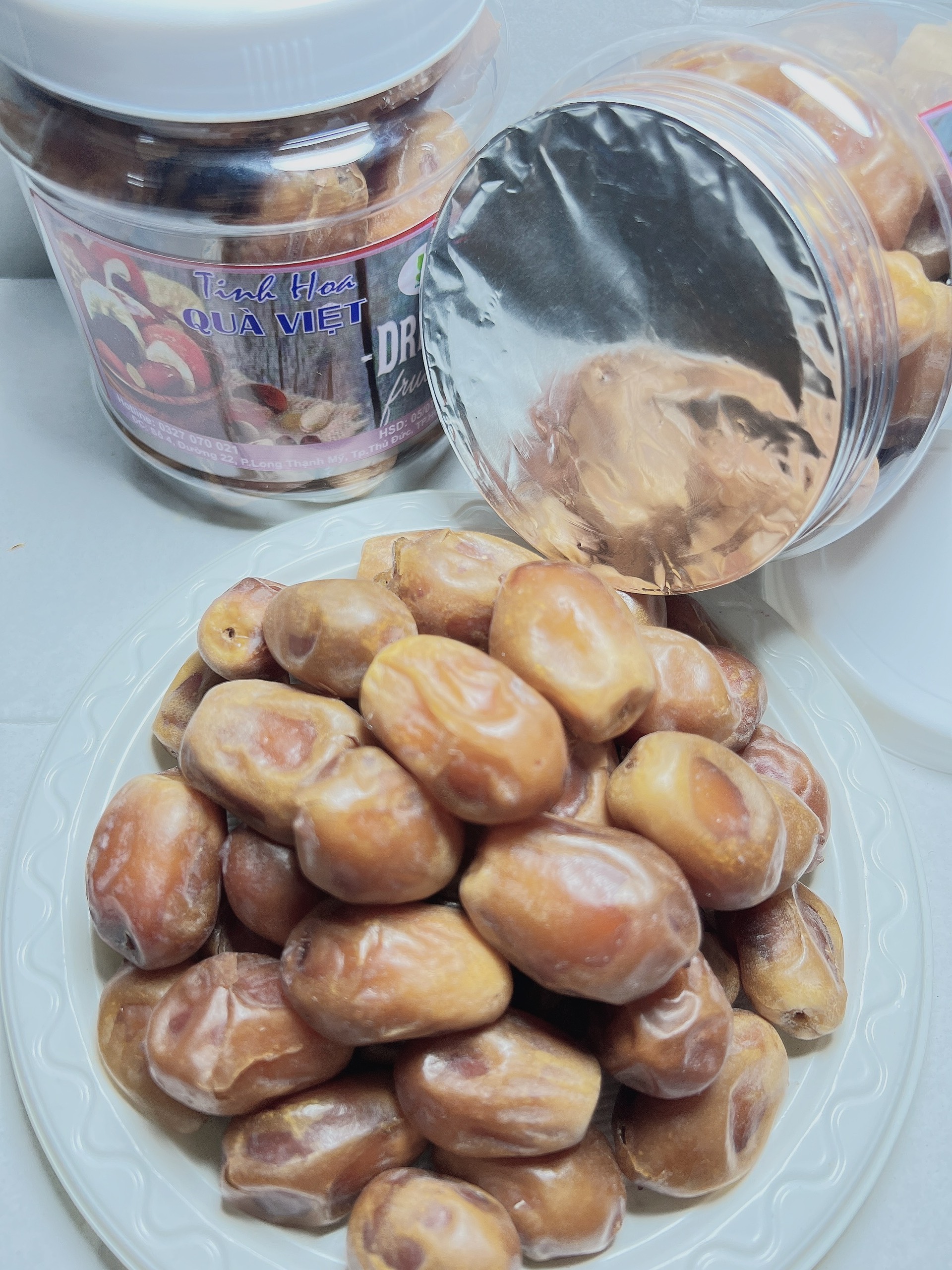 500gr Chà Là Ai Cập Sấy Dẻo Không Đường ( ĐẤT VIỆT FOOD )