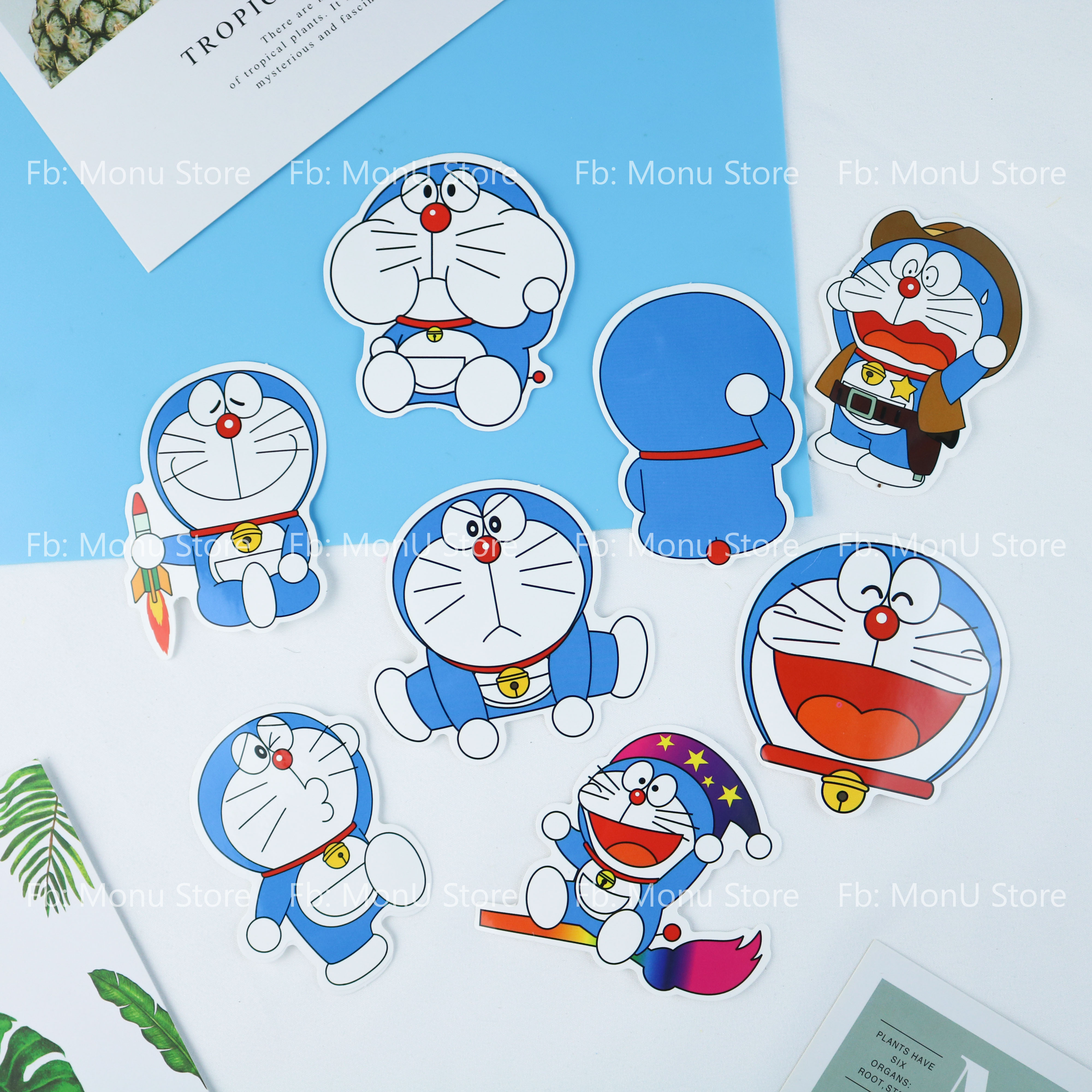 Hình dán sticker Doraemon chống nước dễ thương cute TooYoo