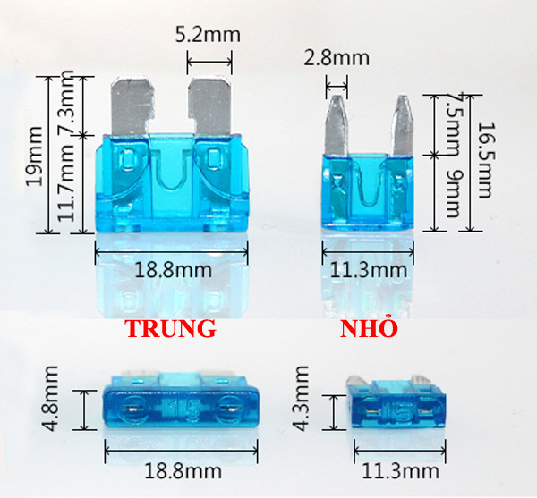 Đế cầu chì nhỏ – cầu chì trung chống nước