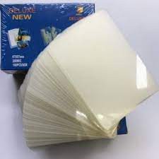 Màng Ép Plastic Khổ A4, A5, A6, CMND, Bằng Lái Xe