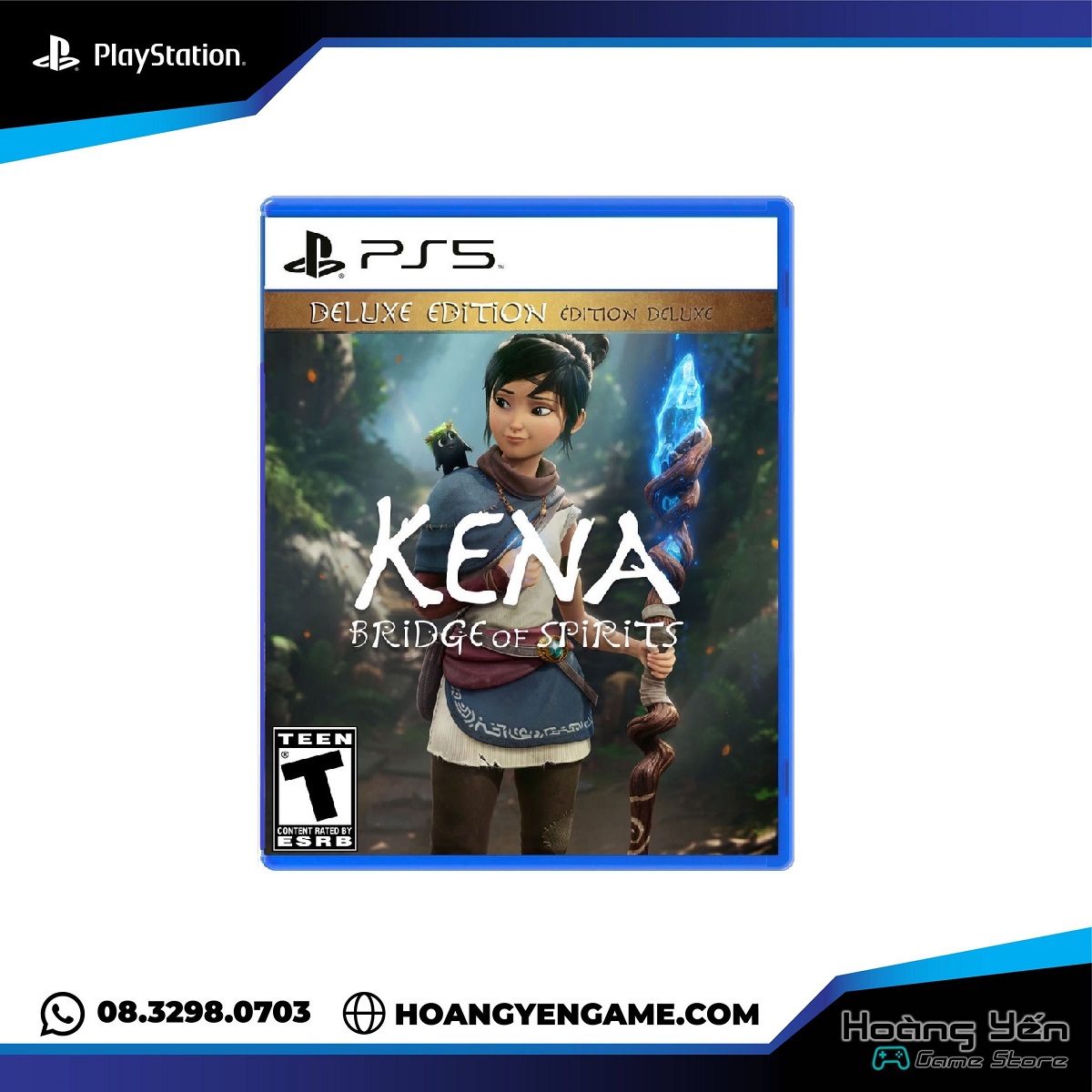 Đĩa game kena: bridge of spirits ps5
