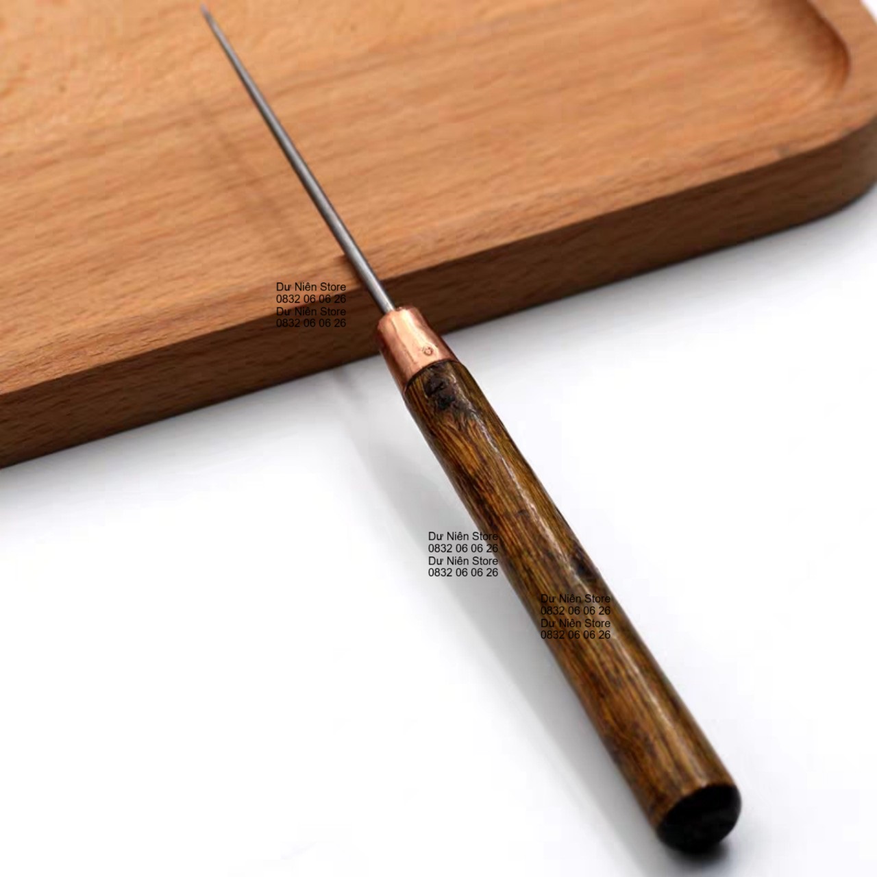 Dùi Nhọn Đục Lỗ Cán Gỗ 16cm