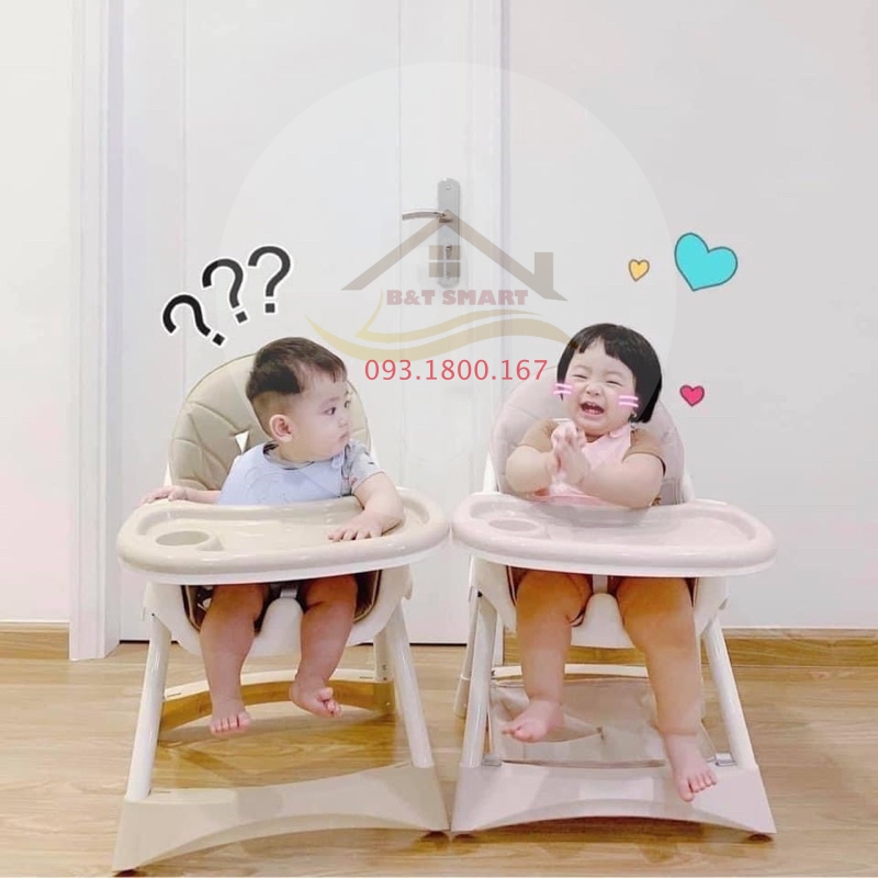 Ghế ăn dặm Umoo điều chỉnh độ cao