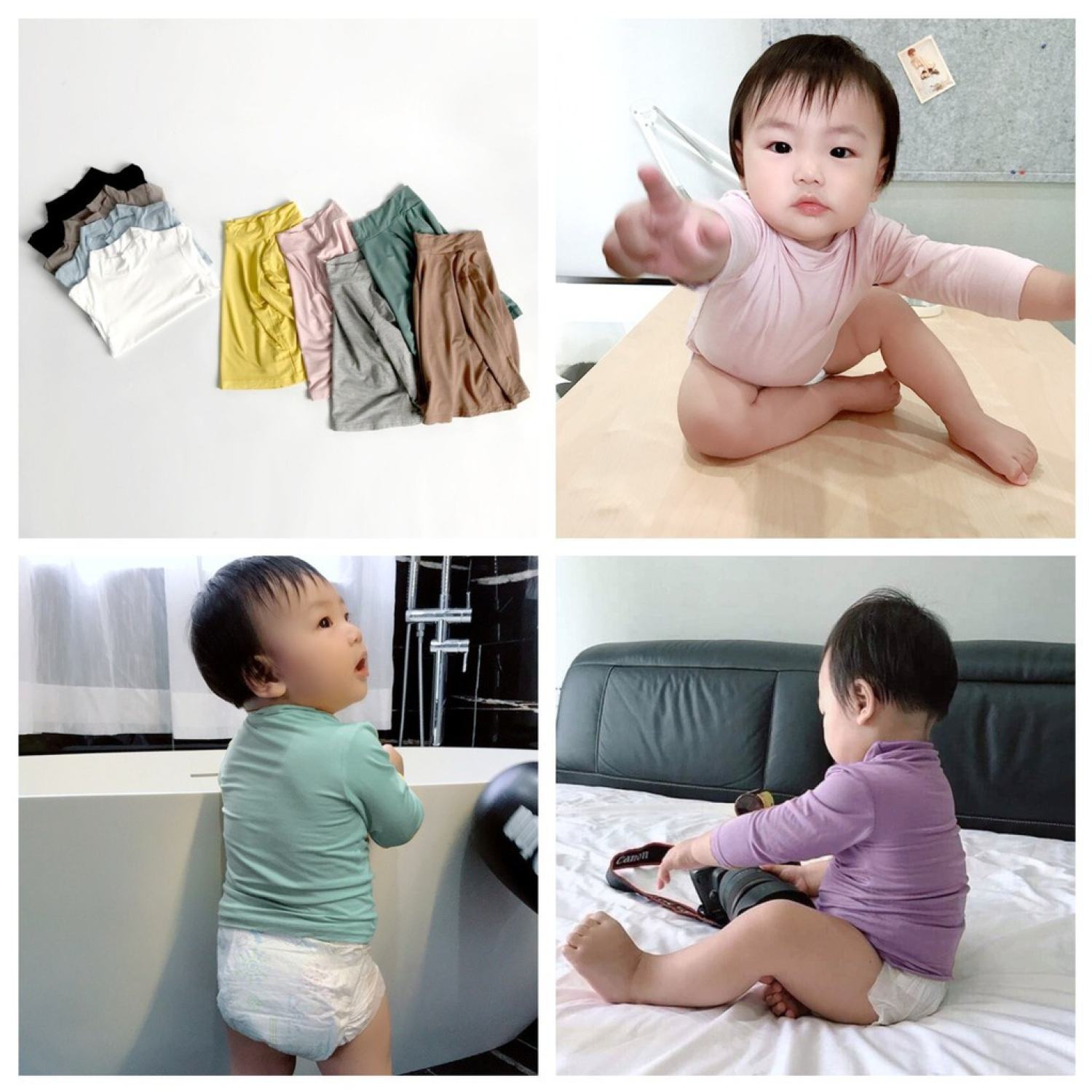 ÁO BÚN GIỮ NHIỆT CỔ 3P CHO BÉ