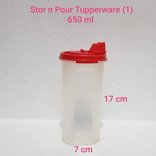 Bình Stor N Pour của Tupperware để đựng dầu ăn nước mắm...