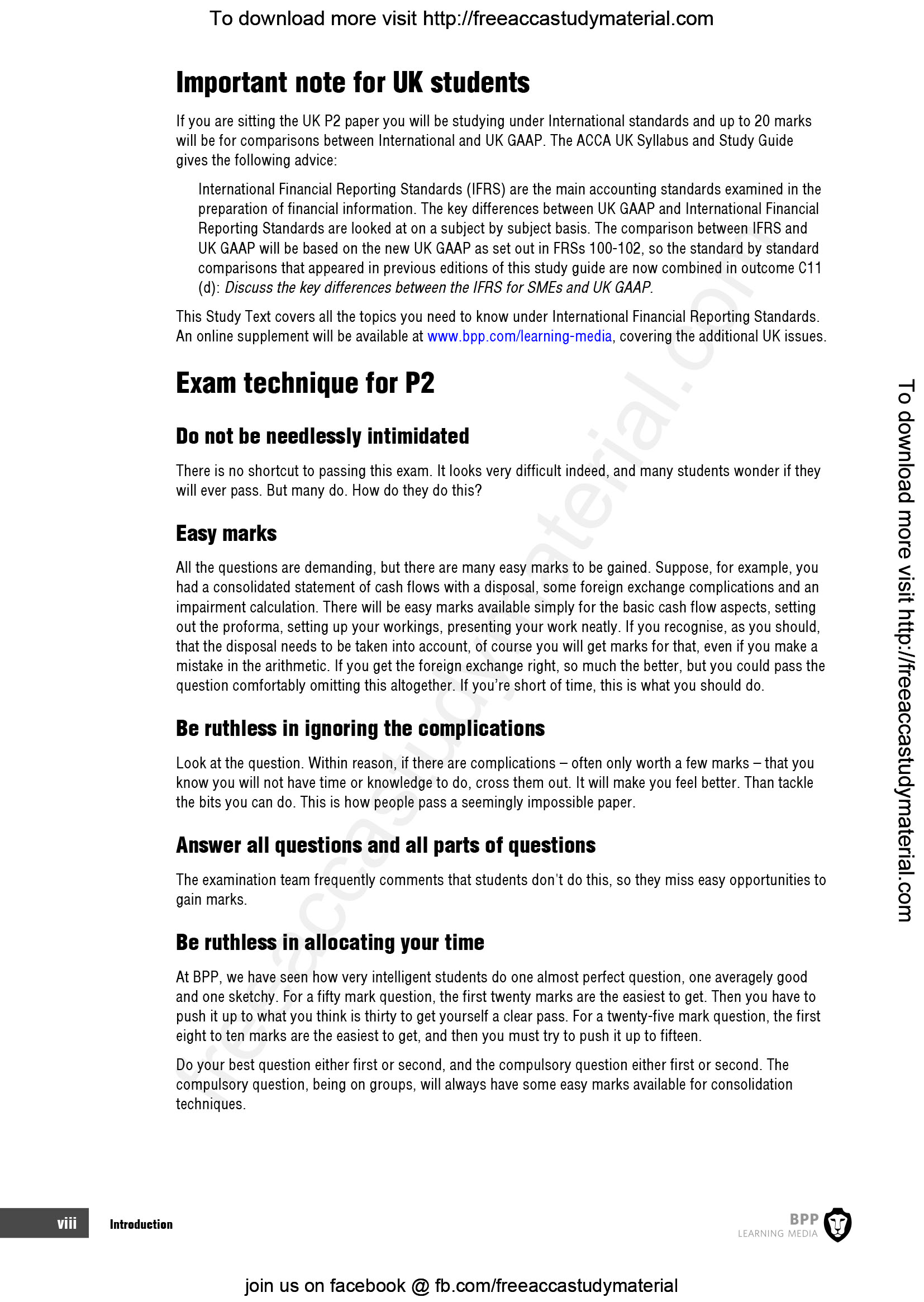 ACCA P2 Corporate Reporting Study Text - sách chuyên ngành