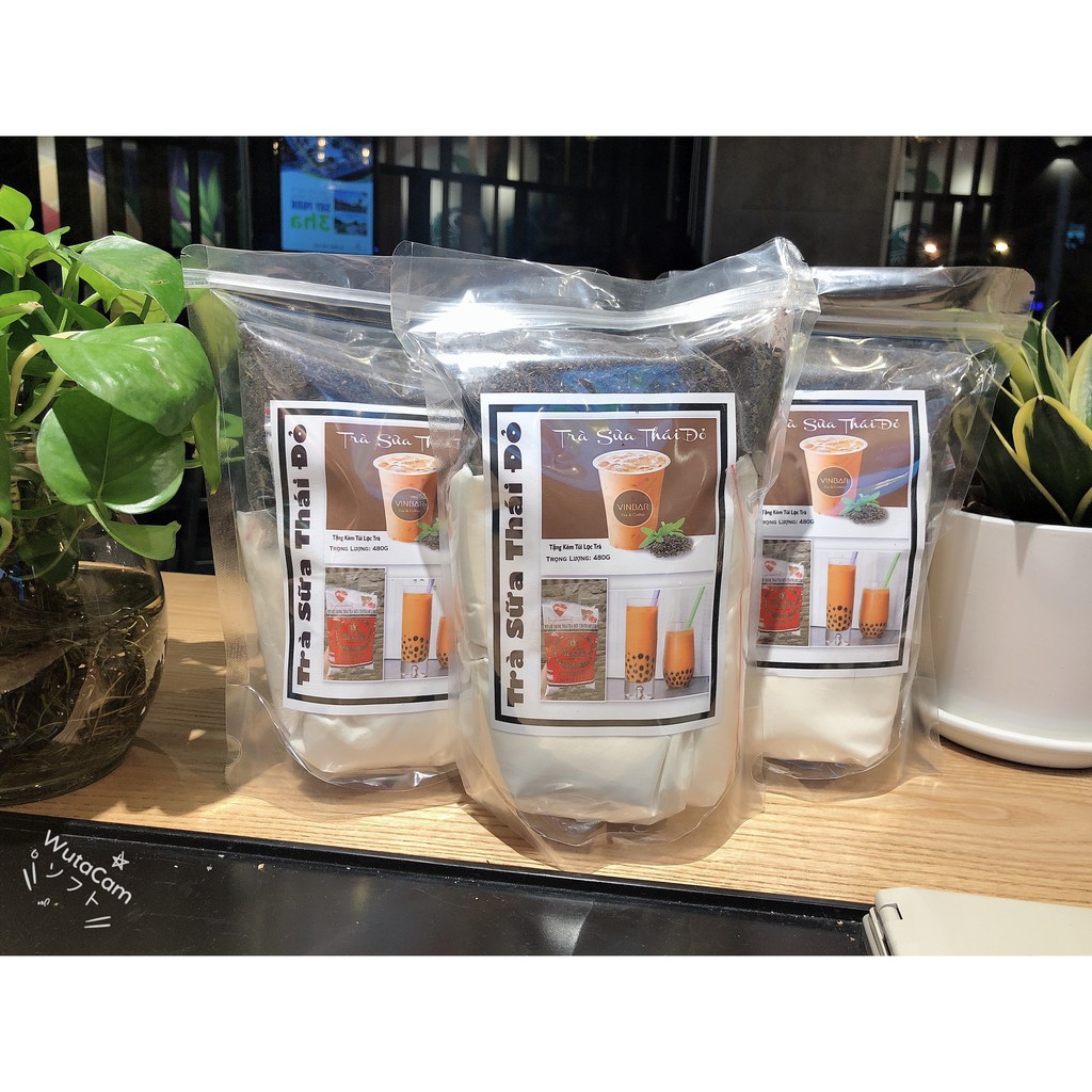 [HCM]TRÀ SỮA THÁI XANH  SET TỰ NẤU ( 10 chai) [tặng trân châu]