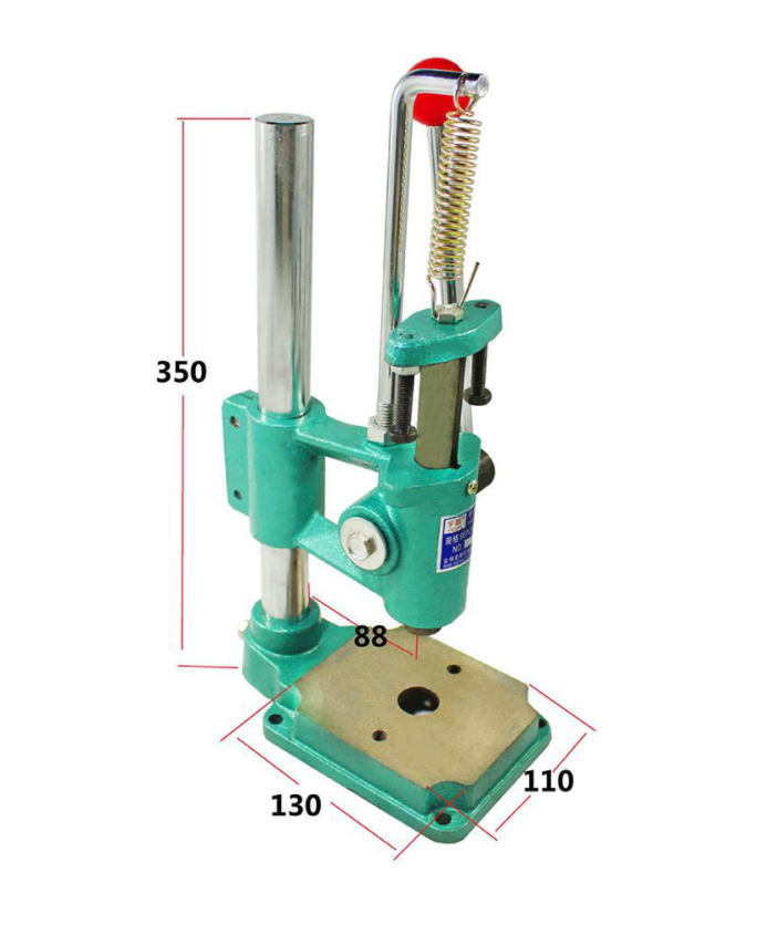 MÁY DẬP GẠT TAY JM-16 (TRỤC TRÒN)