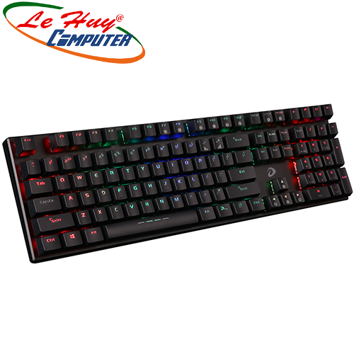 Bàn phím cơ Dareu EK810 Black Multi-LED (Blue/Red/Brown Switch)