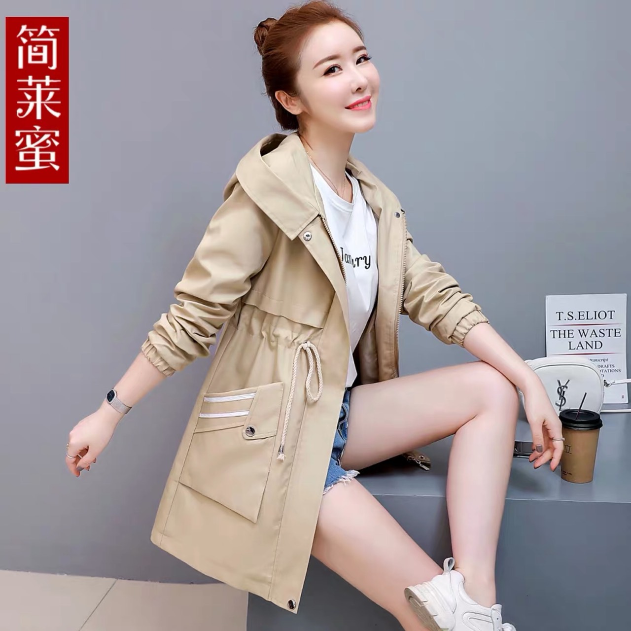 ÁO KHOÁC KAKI NỮ FORM DÀI 2 LỚP CỰC ĐẸP