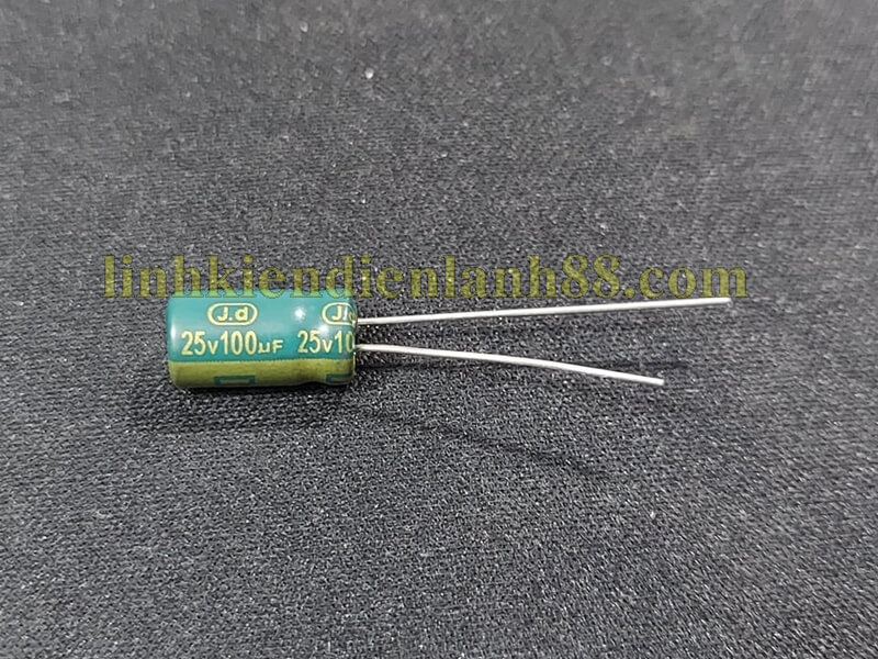 10 Cái Tụ Hóa 100uf 25v Mới !