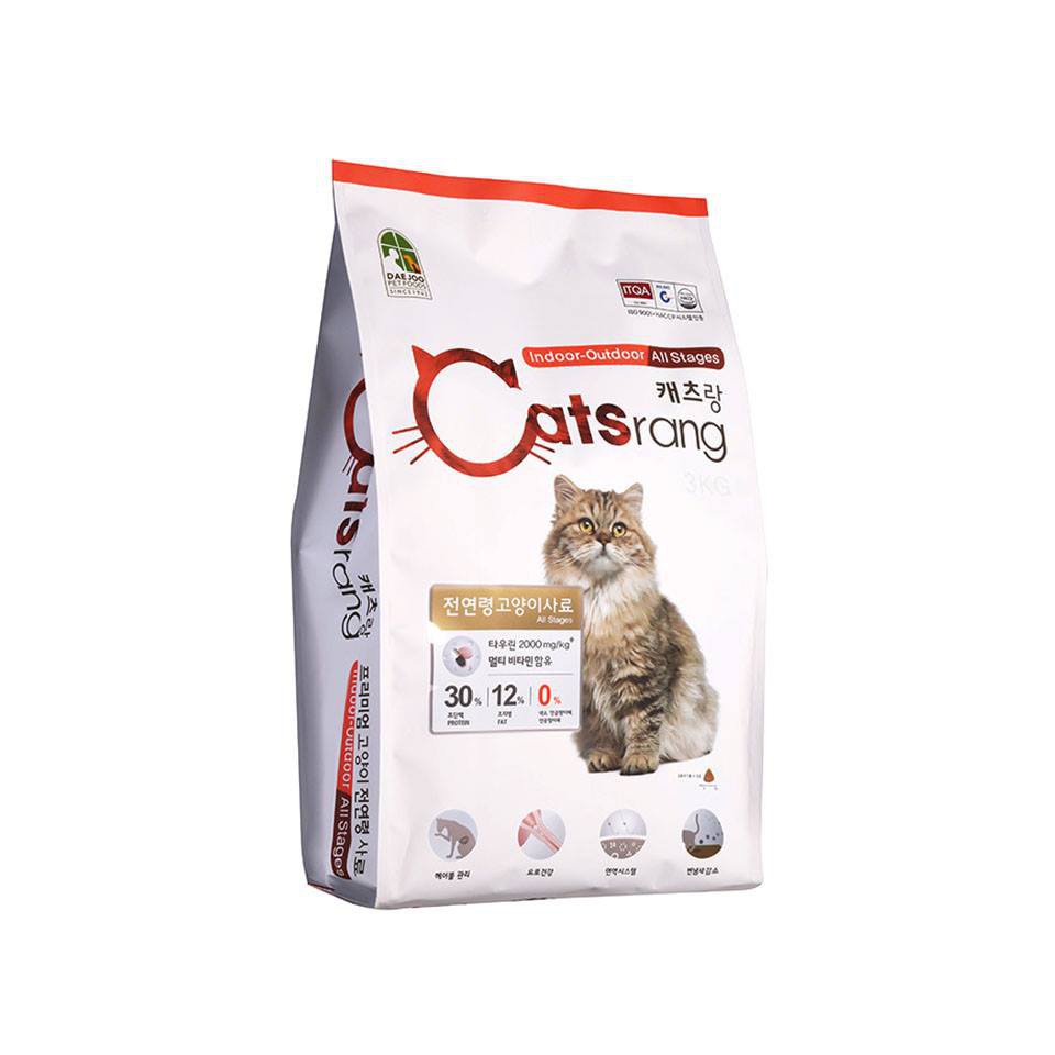 Catsrang thức ăn cho mèo mọi lứa tuổi túi chia 1kg