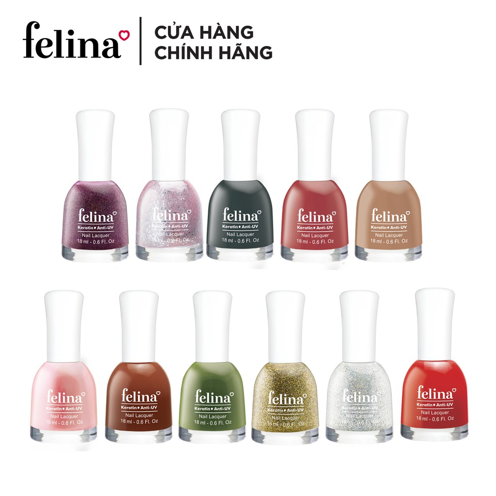 Sơn móng tay cao cấp felina 18ml - bộ sưu tập 2023