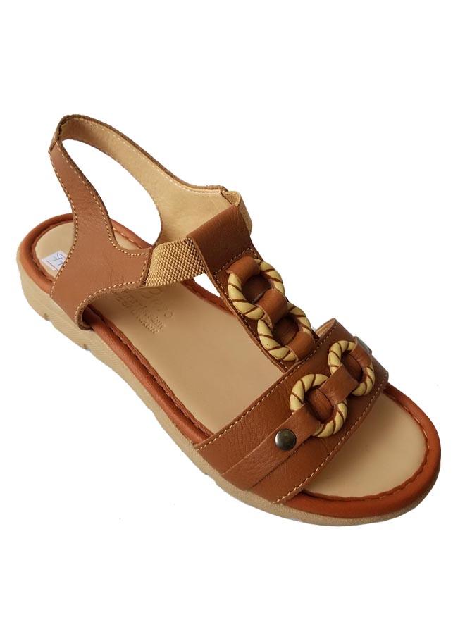 Giày Sandal Nữ Da Bò BIGGBEN Cao Cấp SDNB4