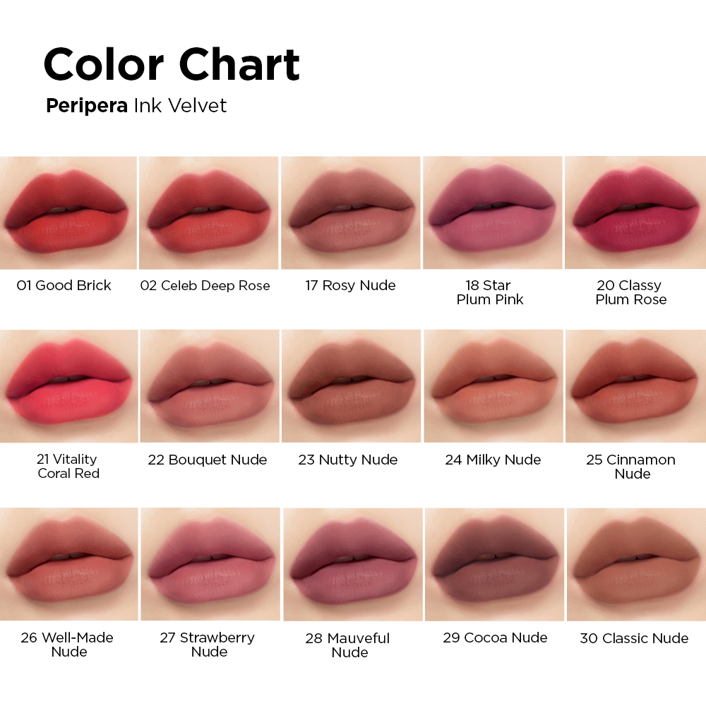 [Săn Deal]Son Tint lì Peripera Ink Velvet 4g