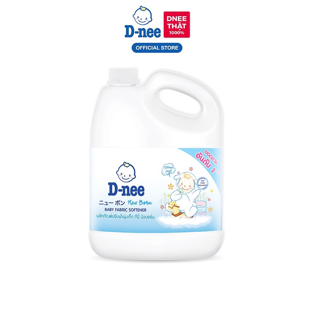 [CHÍNH HÃNG] Nước xả mềm quần áo em bé 2800ml Dnee