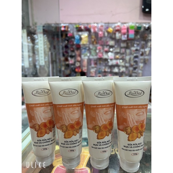 Sữa rửa mặt nghệ Miss White