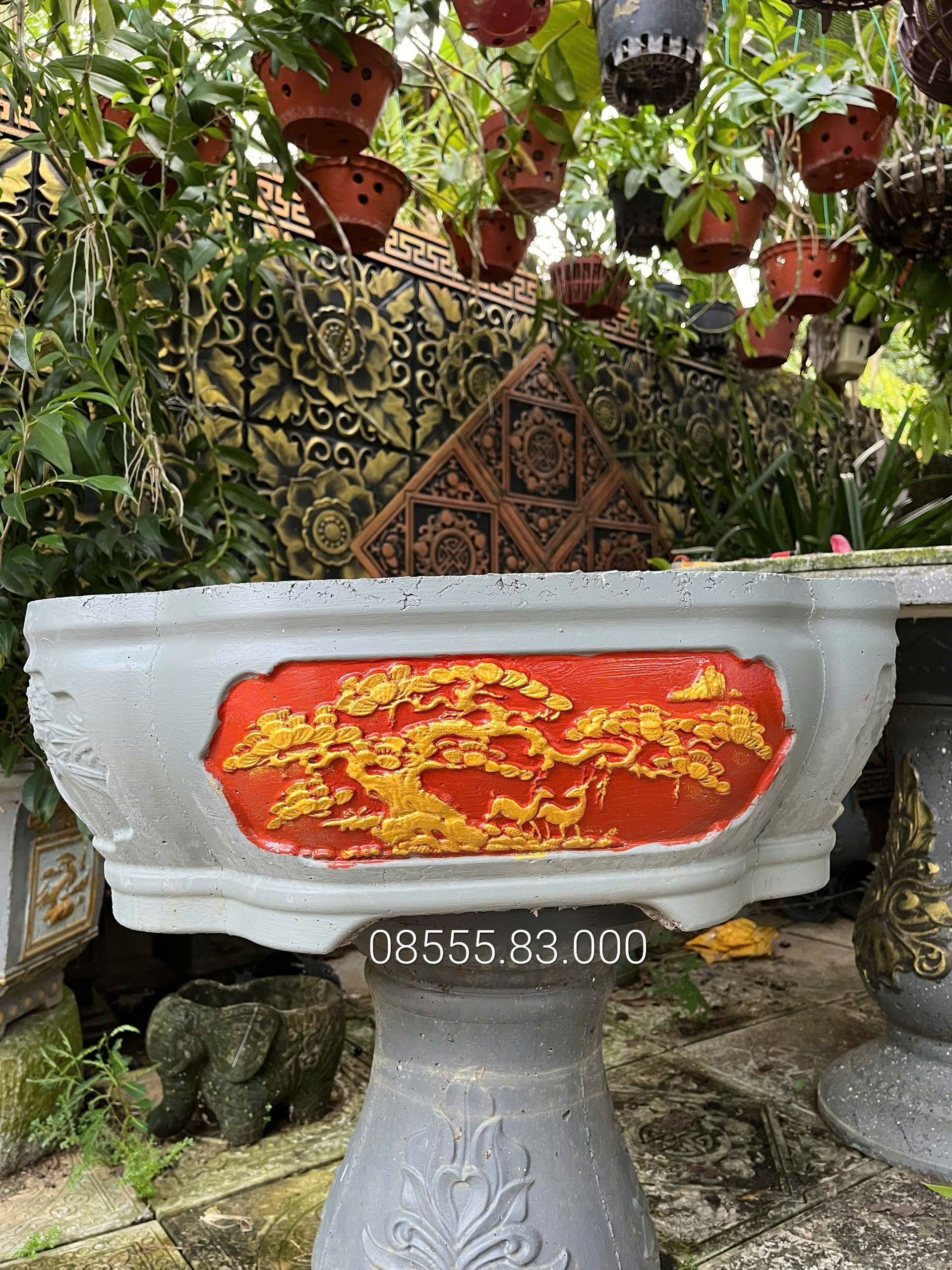 Khuôn đúc chậu cảnh Bonsai  Ovan 60 ( khuôn ABS siêu bền có lòng trong, dễ dàng sử dụng , không cần kỹ thuật)