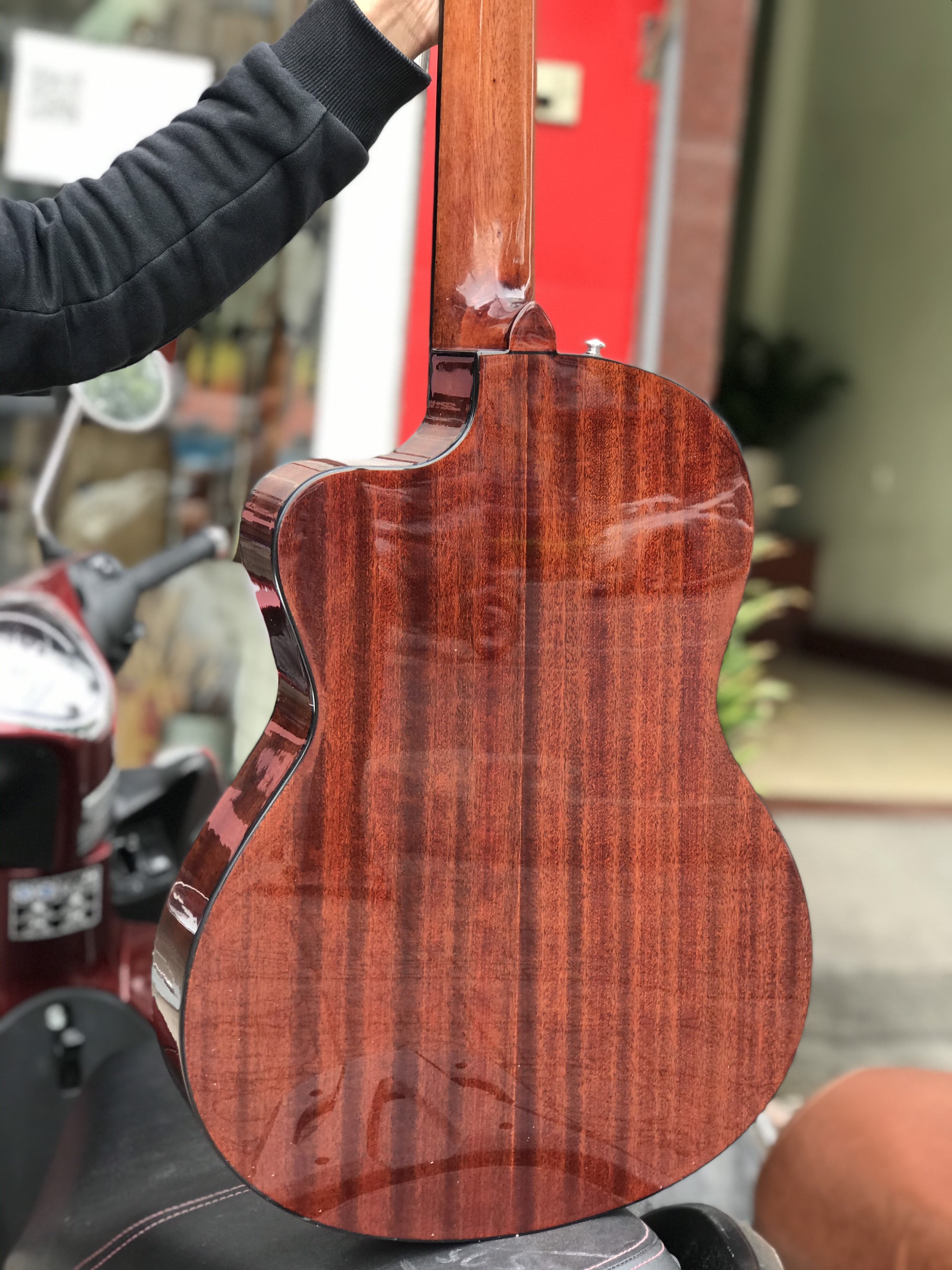 Guitar classic Fender CN240SCE thùng mỏng EQ Fishman