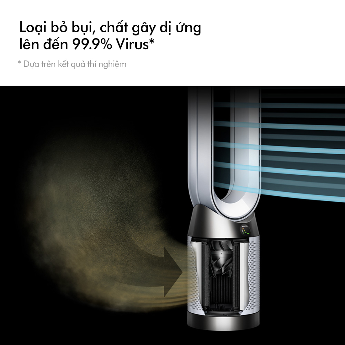 [DUY NHẤT 16-17.7: Voucher 14% Tối đa 2 Triệu] Máy lọc không khí Dyson Purifier Cool Gen1 TP10 (Trắng/Trắng)