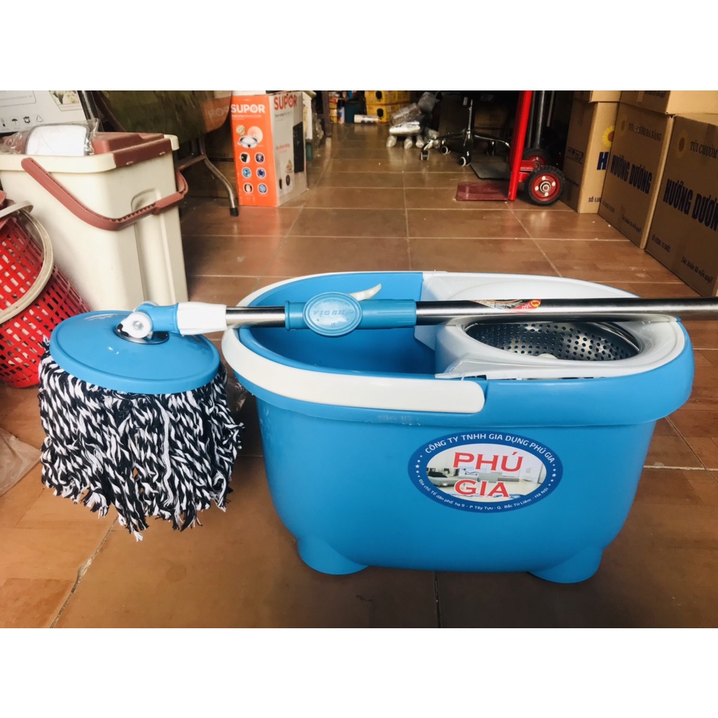 Bộ chổi lau nhà 360 độ Phú Gia