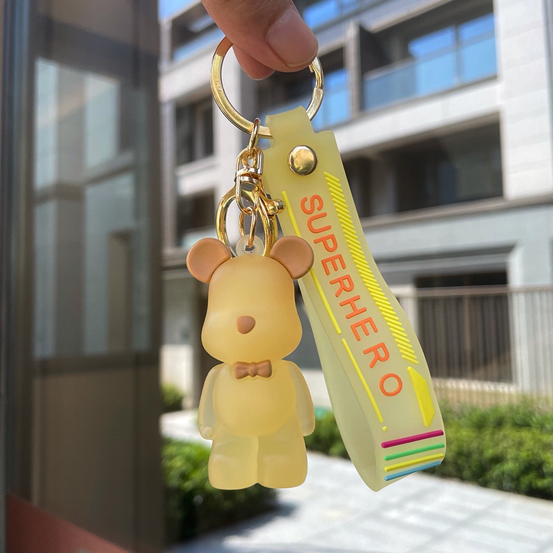 Móc Khoá Xe Gấu Bearbrick Dễ Thương HKD81