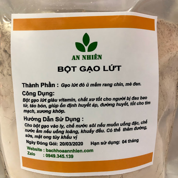 Bột gạo lứt An Nhiên 500g