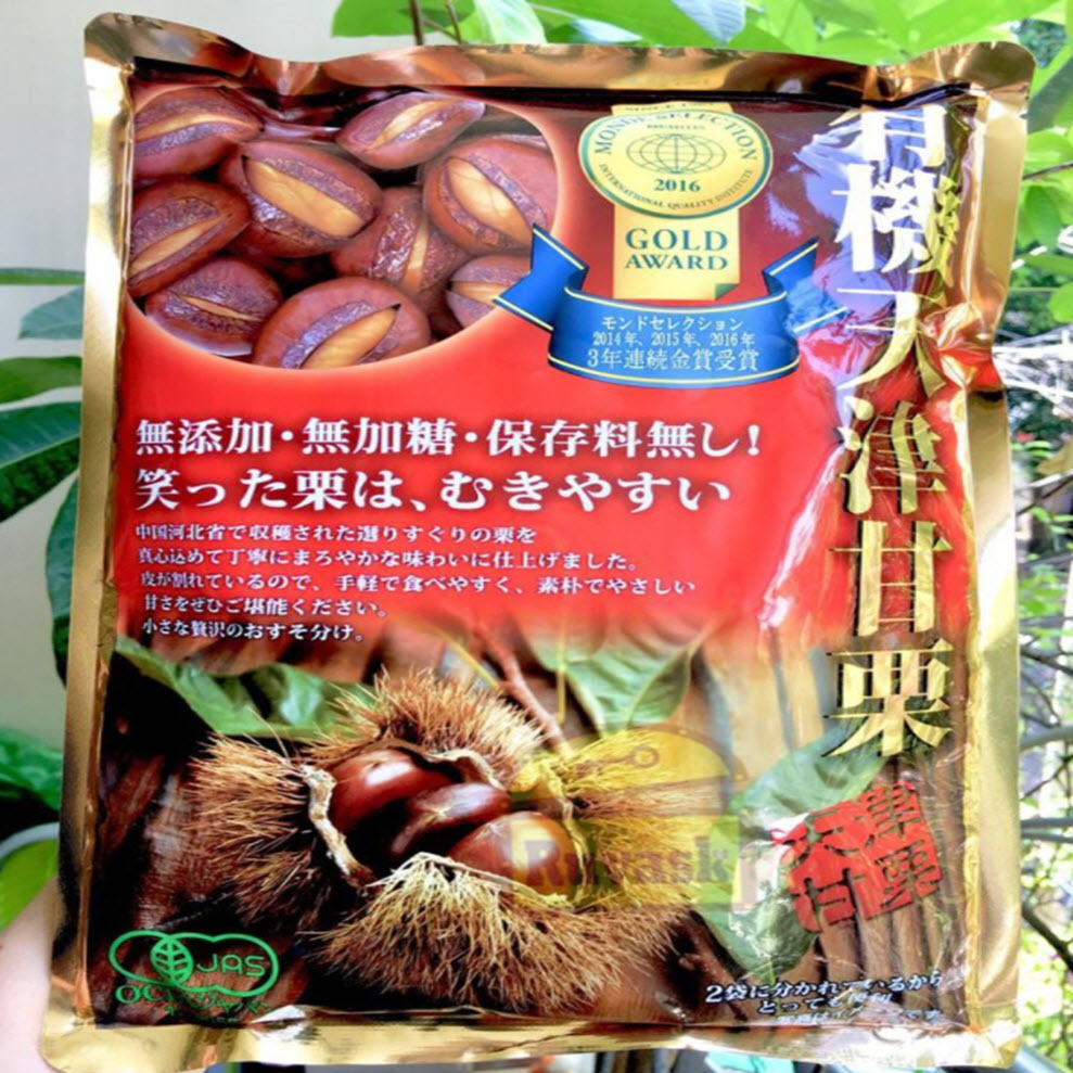 Hạt dẻ hấp Nhật Bản - túi 260g