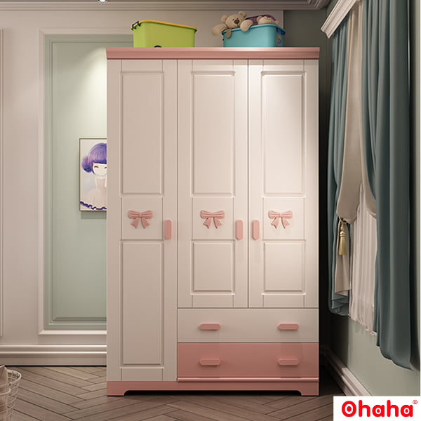 Tủ quần áo trẻ em hiện đại ohaha - tak010