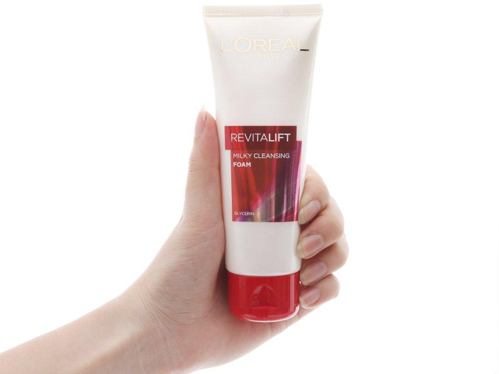 Sữa Rửa Mặt Làm Sạch Và Săn Chắc Da Loreal Paris Revitalift 100ml