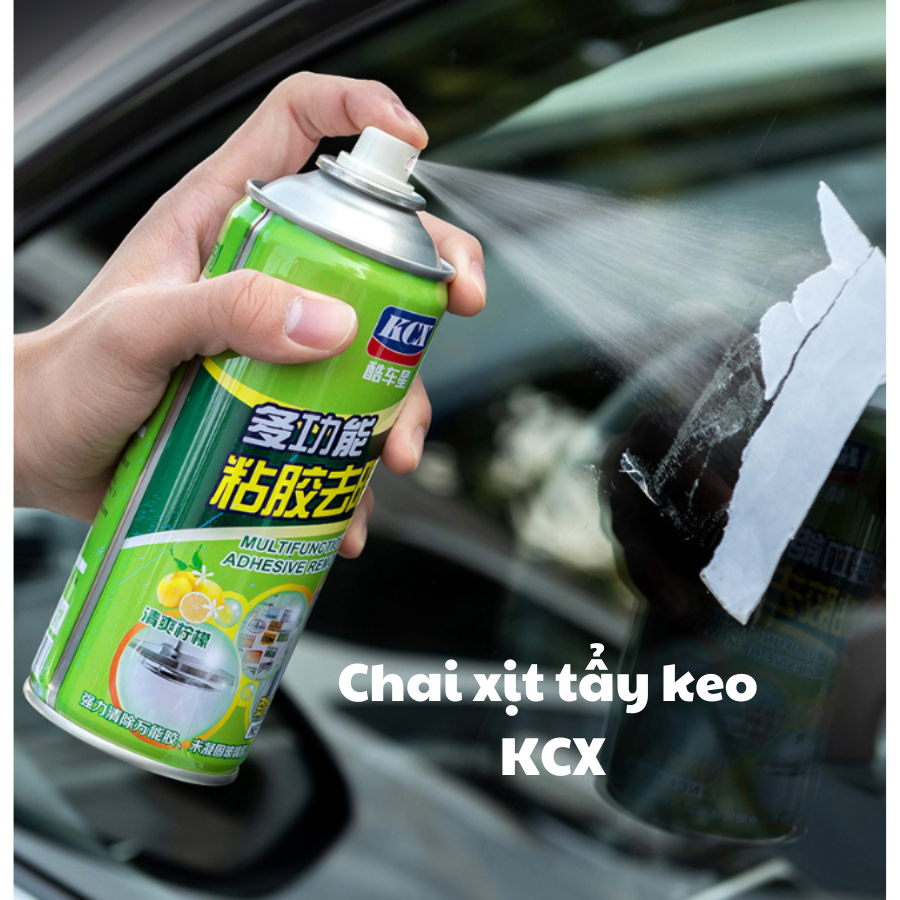 Bình xịt tẩy vết bẩn, keo dán, nhựa đường AIBO chính hãng( có video thực tế)