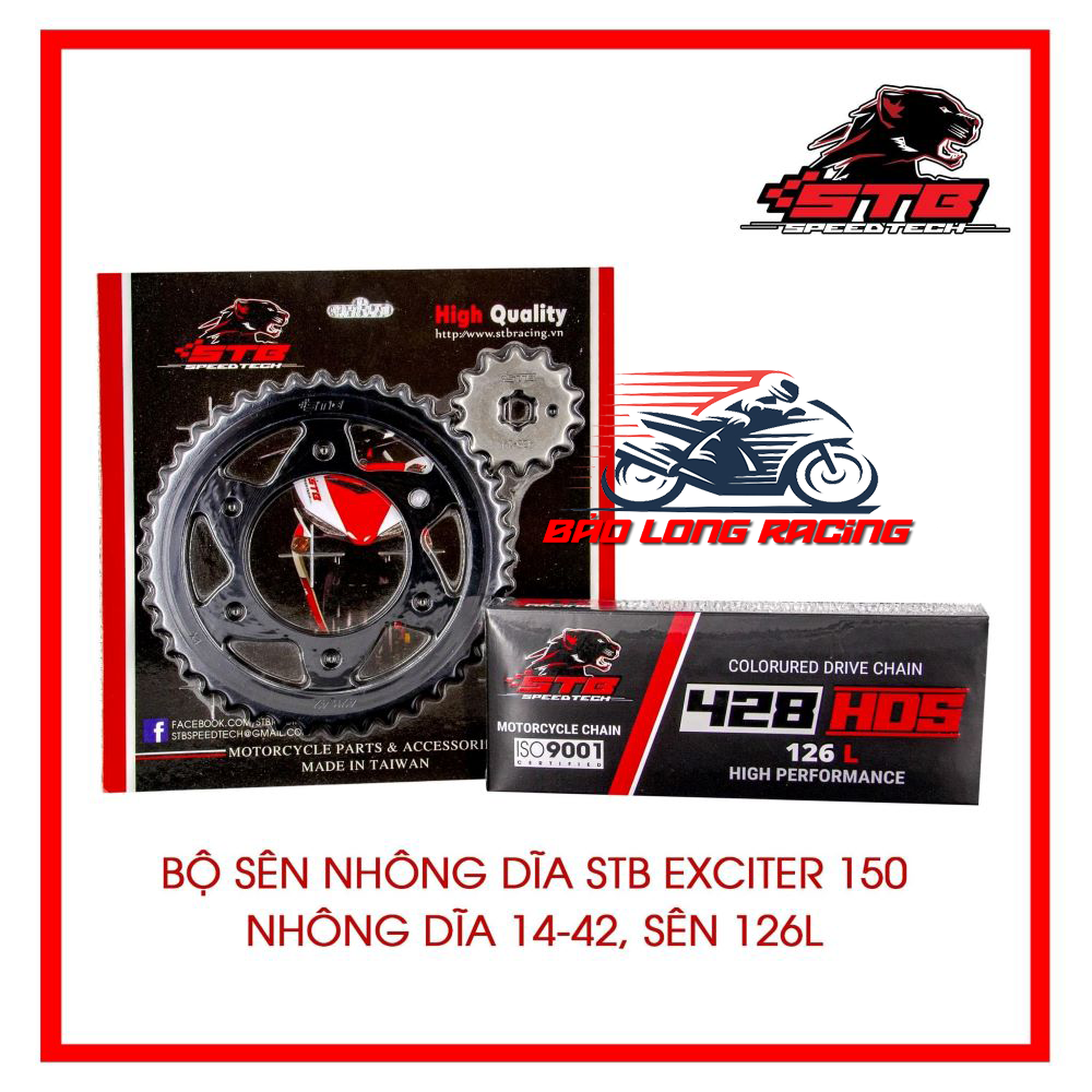 Bộ Sên Nhông Đĩa STB EXCITER 150