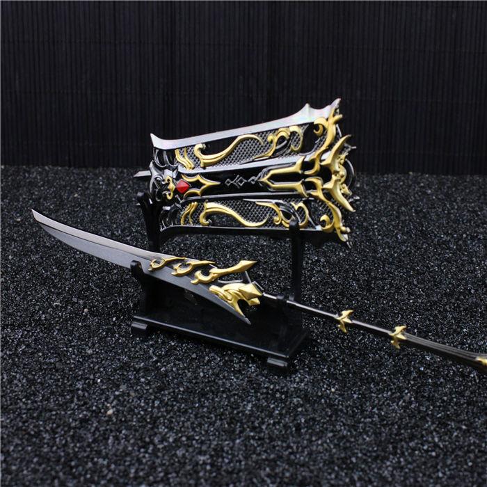 Móc Khóa Trường Kiếm Samurai Black