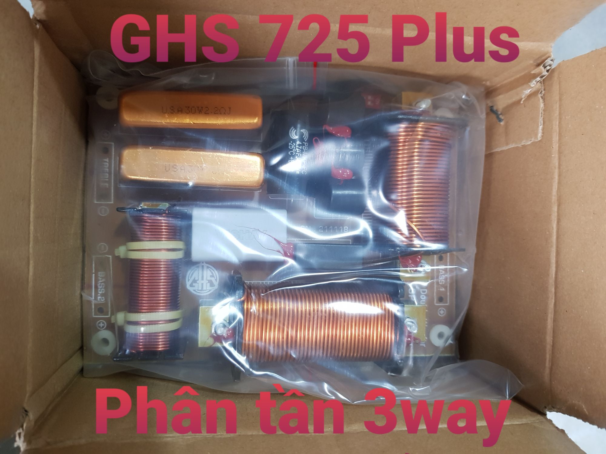Phân tần 3Way GHS SP-725 Plus