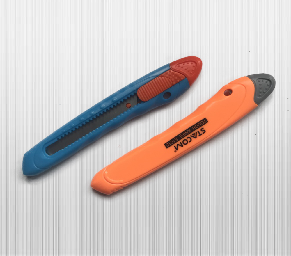 Dao Rọc Giấy Văn Phòng STACOM Lưỡi Cỡ Nhỏ - E101E