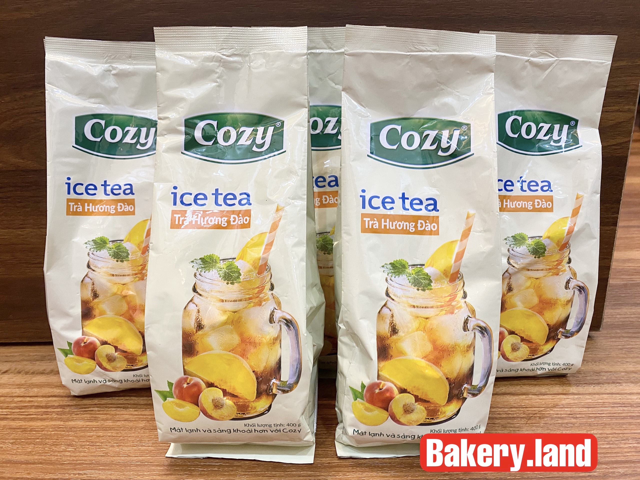 Trà đào hoà tan Cozy Ice tea 400g