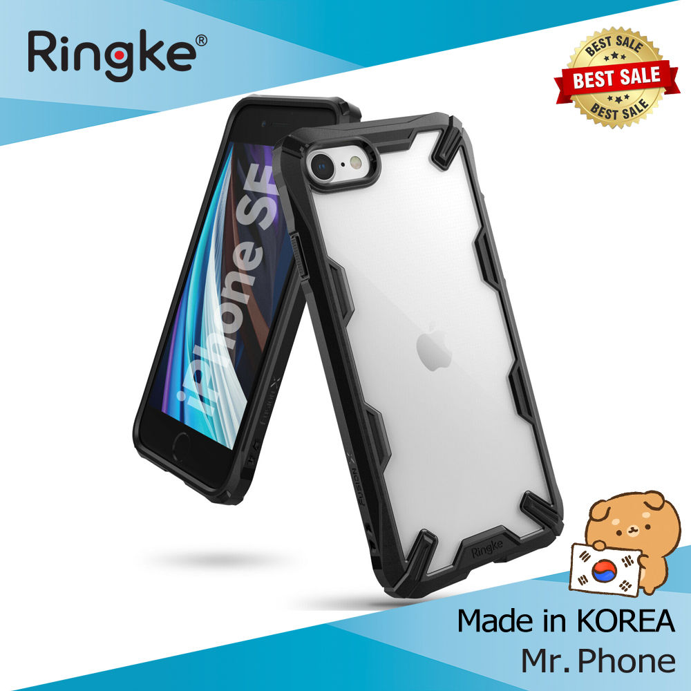 Ốp lưng iPhone SE 2022 / 2020 / iPhone 8 / 7 Ringke Fusion X Hàn Quốc (iPhone SE 3rd / 2nd)