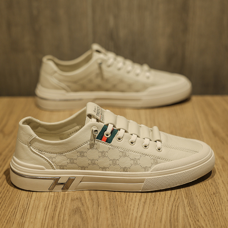 Giày Sneaker Nam, Giày Da Nam Cao Cấp New 2022