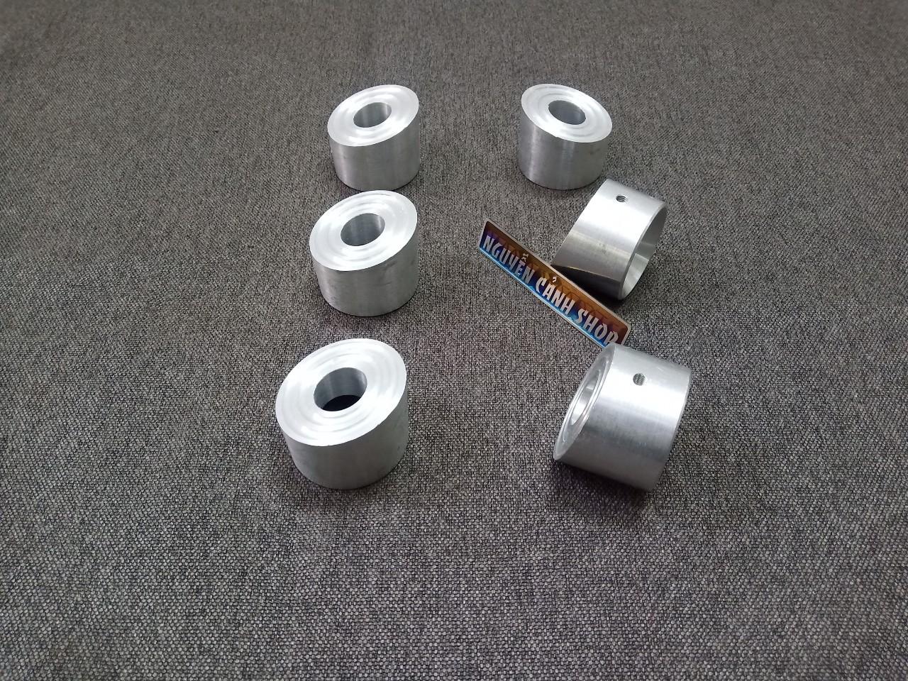 tiu tiện pô leovince xéo nhôm cnc