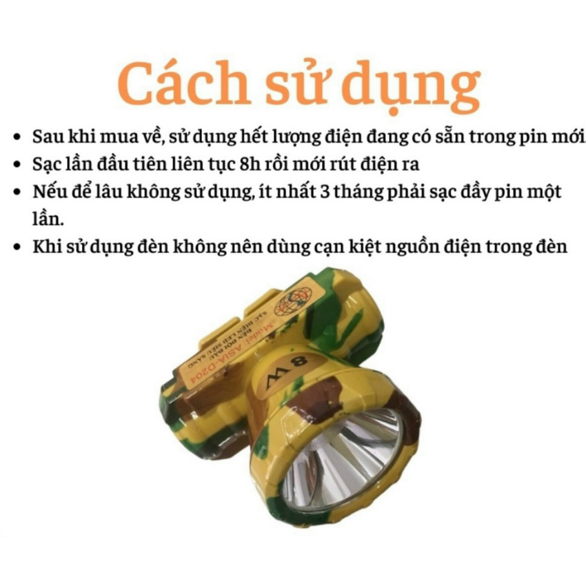 [HCM]Đèn pin đội đầu/đèn bắt cá /đèn lấy ráy tai siêu sáng - DALICO