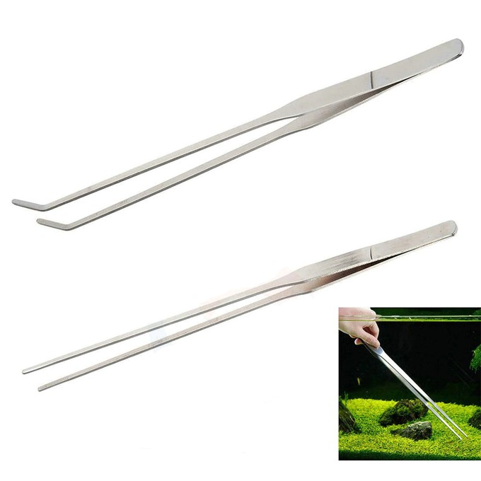 Nhíp trồng cây thủy sinh mũi thẳng dài 20cm