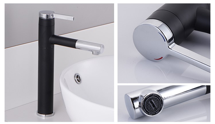VÒI LAVABO THÂN CAO 30CM