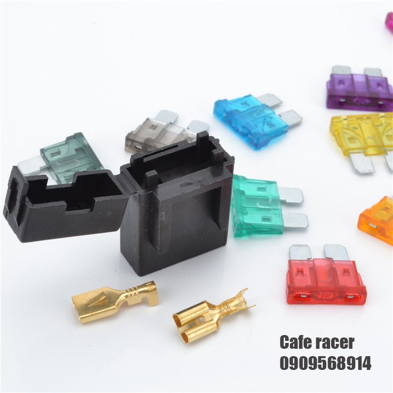 [HCM]Hộp cầu chì mô tô xe máy 3A- 5A-10A-15A-20A-25A-30A