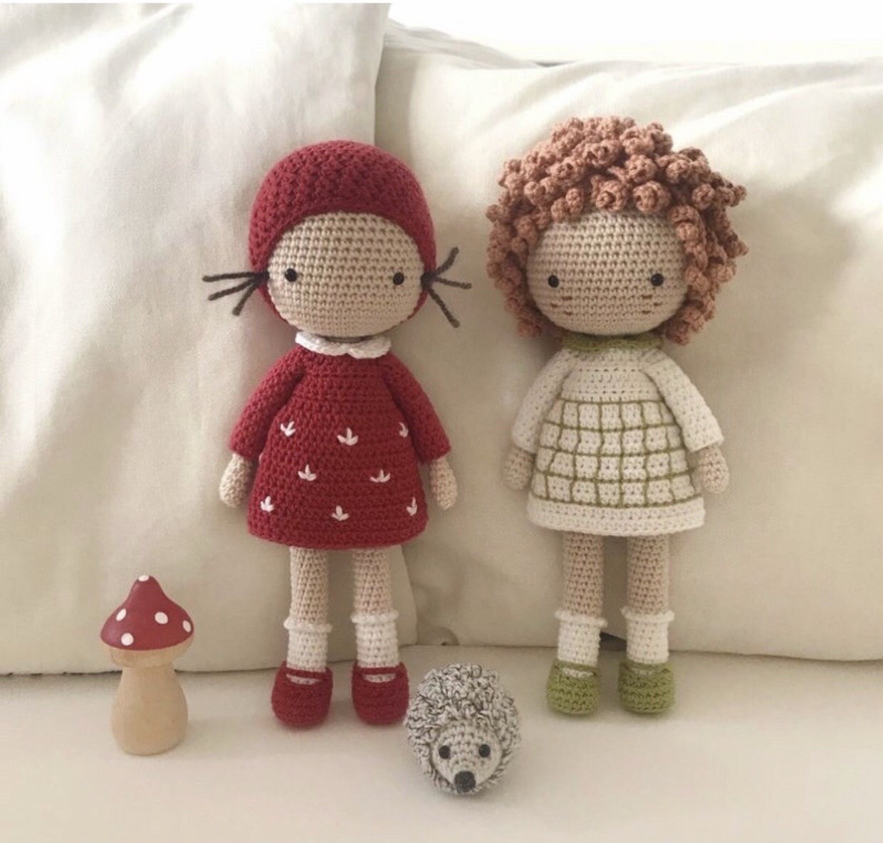 [HCM]Búp bê len nhồi bông handmade